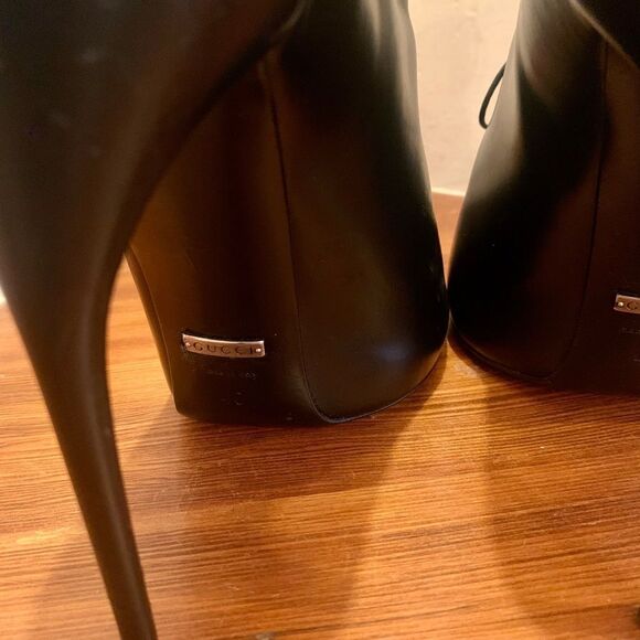 Gucci Kim Lace Up Bootie EU40.5 - Picture 9 of 9
